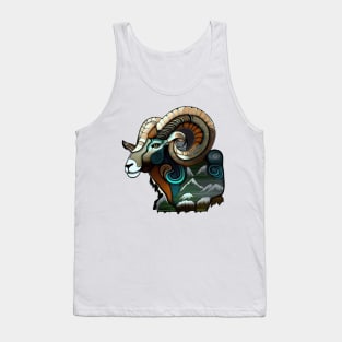 Alaska Big Horn Sheep Tank Top